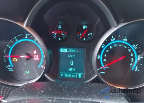 2015 Chevrolet Cruze 1Lt Auto из США, поврежденный, VIN 1G1PC5SBXF7193204